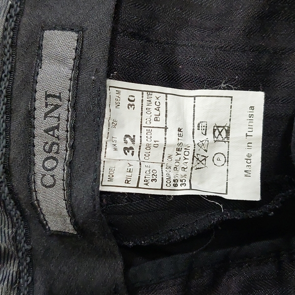 Cosani, size 32 waist x 30 inseam, black - Picture 7 of 8
